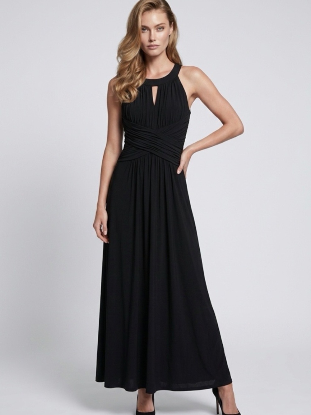 Sangria Womens Gown Maxi Dress 10 Party Cocktail Wedding Guest Evening Formal